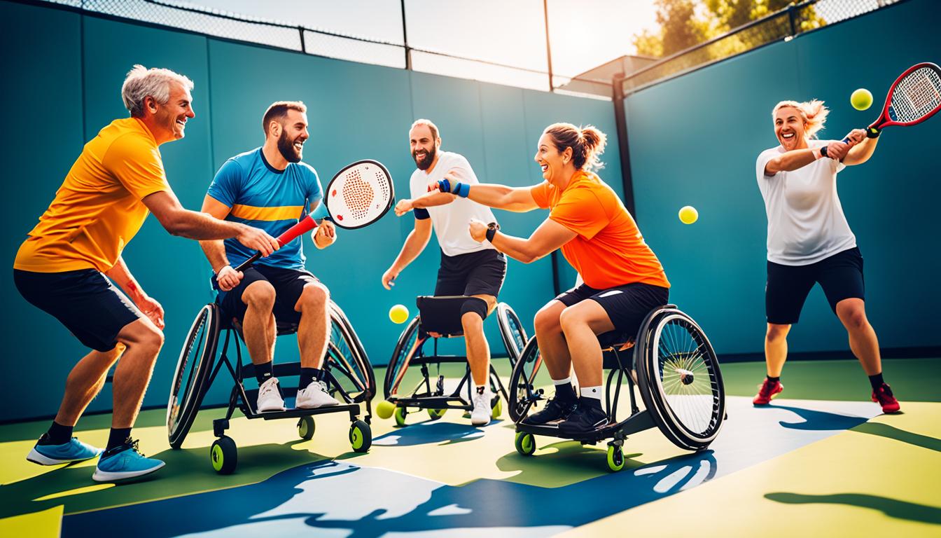 pádel adaptado inclusión
